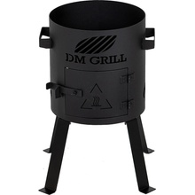 DM Grill Fergana 12, 38cm kotlina na kotlíky 12-15l, GR-082, 2mm ocel, topeniště