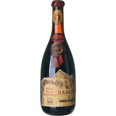 Pico della Mirandola Barolo suché červené 1967 0,75 l (holá láhev)
