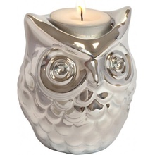 Stojanček na čajovú sviečku INVOTIS Owl