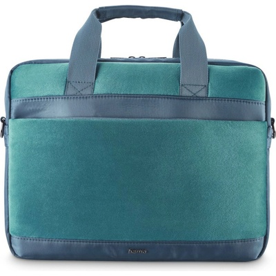 Hama Velvet, taška na notebook, 34-36 cm (13,3-14,1), zamatový materiál, petrolejová 217257