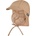 Sterntaler Детска шапка с козирка Sterntaler Kids' Peaked Cap with Neck Flap Basic Cap - Taupe - размер 39 cm (904-3660-0811)