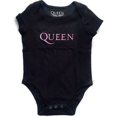 Queen Pink Logo Baby Black 0-3 Months Риза (QUBG62TB01)