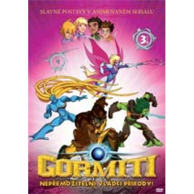 Gormiti 3.díl 1.série DVD