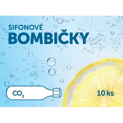 bombičky SIFON (plyn CO2) náplň 10ks – Zboží Mobilmania