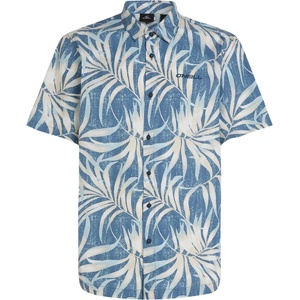 O'Neill Мъжка риза с копчета O'neill Print Shirt - Blue Dipped Leaves (033-2732-0111)