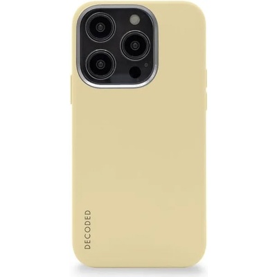Decoded Magsafe Калъф за iPhone 14 Pro, Decoded Silicone Case, Бежов (8720593005849)