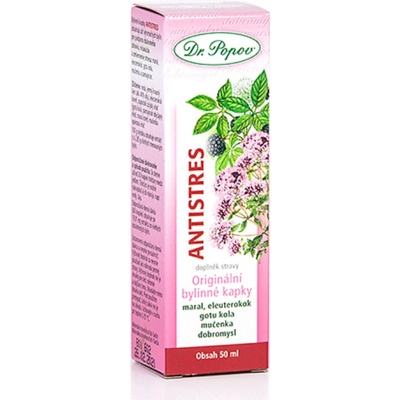 Dr.Popov Kapky bylinné Antistres 50 ml