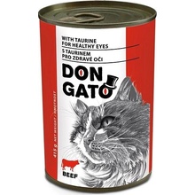 Don Gato pre mačky s hovädzinou 6 x 415 g