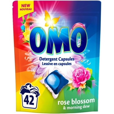 OMO Капсули за пране OMO Rose Petal 42бр (93229292929)