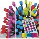 EMOS Lighting D5AA01 LED vianočná cherry reťaz guličky 10 m RGB ovládač programy časovač