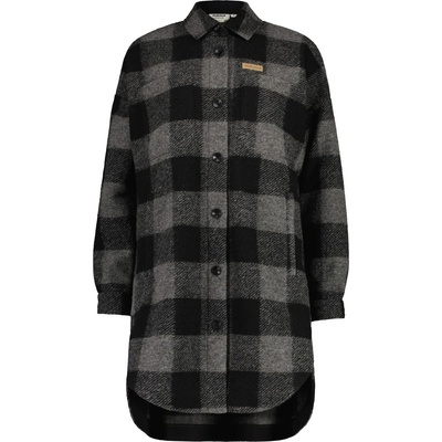Maloja Дамско вълнено яке Maloja Women's HalapM. Wool jacket - Deep Black Check - размер XL (105-5600-0315)