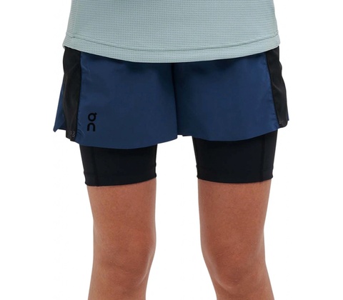 On Running Active Shorts modrá