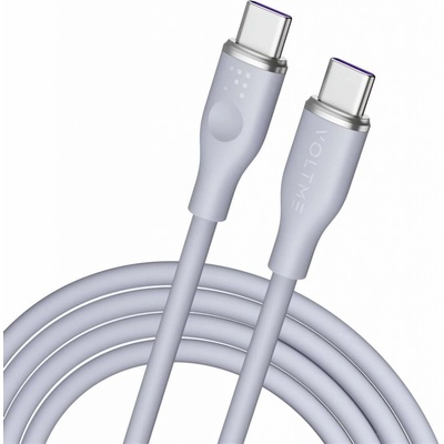 Voltme C2040 Powerlink Moss USB-C/ USB-C, 1,8m, sivý
