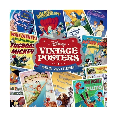 Disney Vintage Posters 30 x 30 cm 2025