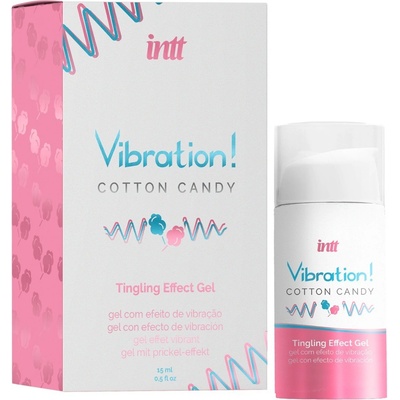 intt Vibration! Cotton Candy Tingling Effect Gel 15 ml