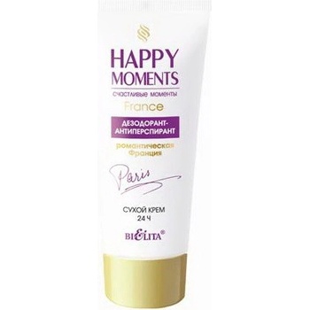 Belita-Vitex Happy Moments deodorant antiperspirant suchý krém Romantická Francie 50 ml