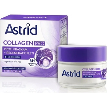 Astrid Collagen Pro Nočný krém proti vráskam 50 ml