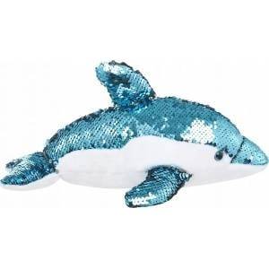 Smily Play Dolphin sequins blue