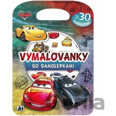 Jiri Models Vymaľovanky so samolepkami Autá