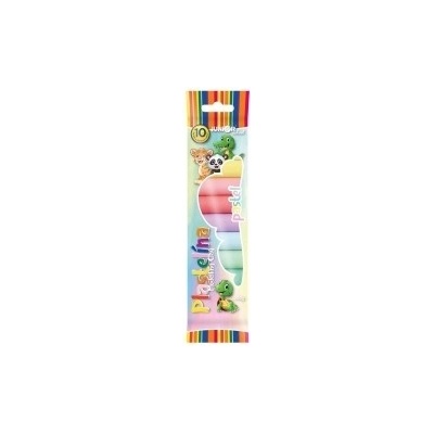 Plastelína JUNIOR – 10 pastelových odtieňov