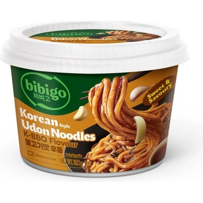 Bibigo Kórejské udon rezance s K-BBQ omáčkou 187 g