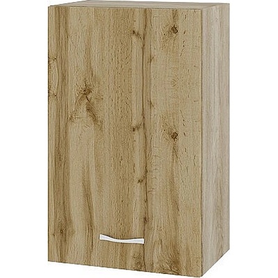 ИРИМ Горен шкаф с врата и рафт Сити АРДД-6 дъб сонома арвен / дъб дакота 45 см