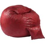 PUFRELAX Комплект, Барбарон и декоративна възглавница, 600л. , King Size - Cranberry, Перящ се калъф, Трансформира се в легло, Пълнеж с микс от мемори пяна и дунапрен, Гама Premium, 8452 (PUF-M-KP-PT-CRB) - to