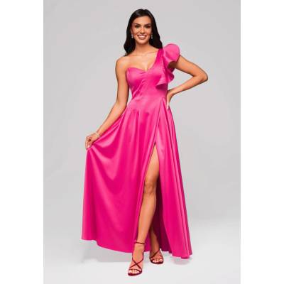 Edoti Evening dress LA-OM-DL fuchsiová