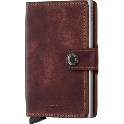Secrid Miniwallet Vintage Hnědá