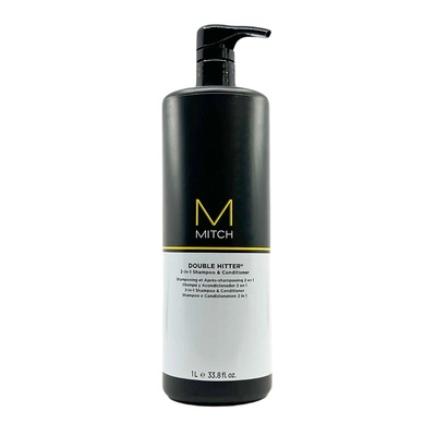 Paul Mitchell Mitch Double Hitter 2-in-1 Shampoo & Conditioner 1000 ml
