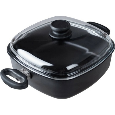 AMT Gastroguss Titánový pekáč 28 x 28 x 7 cm / 4 l s pokrievkou