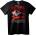 NOONEBRAND Тениска Distorsión Музика - M, Black
