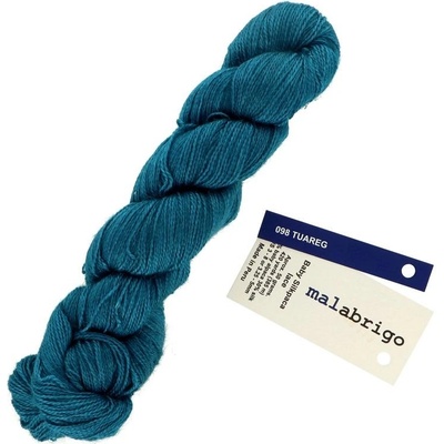 Malabrigo Silkpaca Tuareg 098 tmavá modrá
