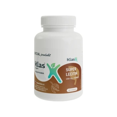 Klas Lecitín plus 1200 mg + vitamín E 100 kapsúl