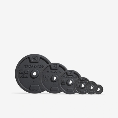 CORENGTH Liatinové závažie na posilňovanie 28 mm 1 kg