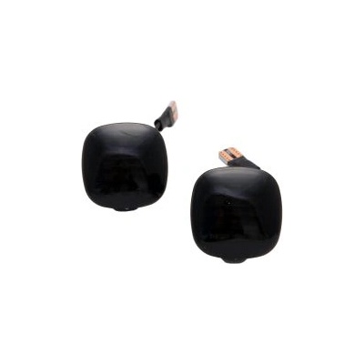 Диодни мигачи за калник за Audi A3 8L (1996-2001), A4 B5 (1995-2000) / Skoda Fabia 1 - опушени с бягащ мигач