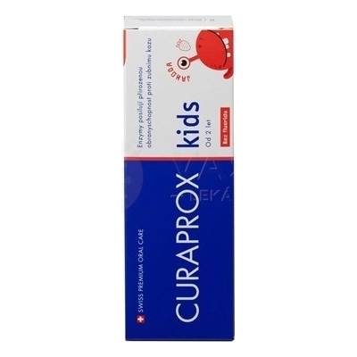 Curaprox Kids 2+ bez fluoridu jahoda 60 ml