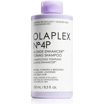 OLAPLEX N°4P Blond Enhancer Toning Shampoo лилав тониращ шампоан неутрализиращ жълтеникавите оттенъци 250ml