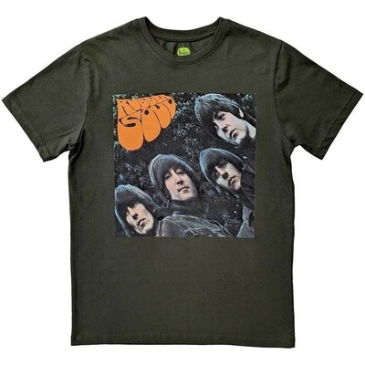 The Beatles Rubber Soul Album Cover Green XL Риза (BEATTEE455MGR04)