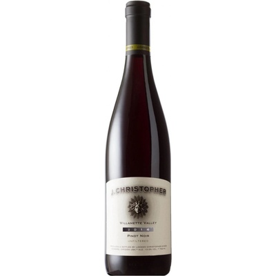 J. Christopher Pinot Noir Willamette Valley suché červené 2018 14% 0,75 l (čistá fľaša)