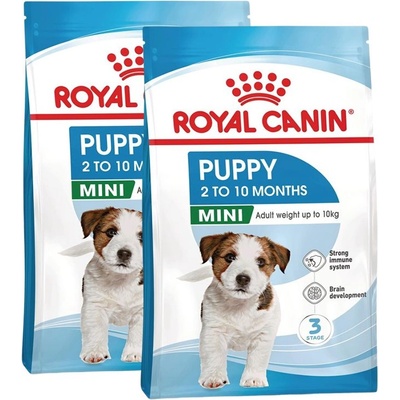 Royal Canin Mini Puppy гранули за кученца от малки породи до 10 месеца 2 x 8 кг