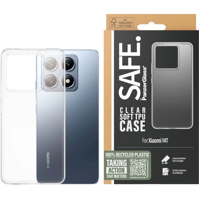 Panzer Гръб Safe Case за Xiaomi 14T 5G - Прозрачен