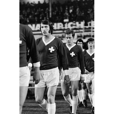 Plakát, Obraz - Switzerland Soccer Che Mlt, 1971, 26.7 × 40 cm