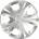 Versaco Тасове за джанти 16'' Versaco Dynamic Silver