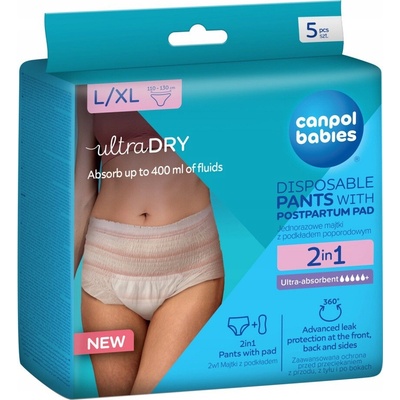 Canpol Babies Jednorazové nohavičky L/XL 5 ks