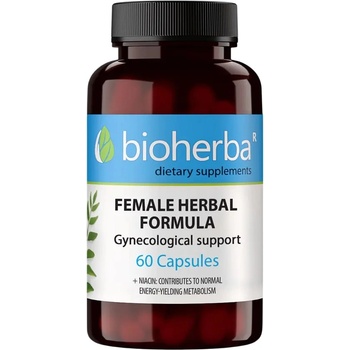 Bioherba Female Herbal Formula Gynecological Support, 60 капсули, Bioherba