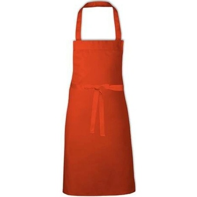 Link Kitchen Wear Grilovací zástěra X993 Orange Pantone 1655 73x80cm