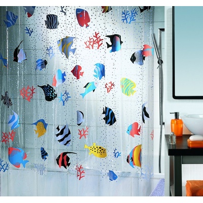 Spirella Fish multicolor 180 x 200 cm – Zboží Dáma