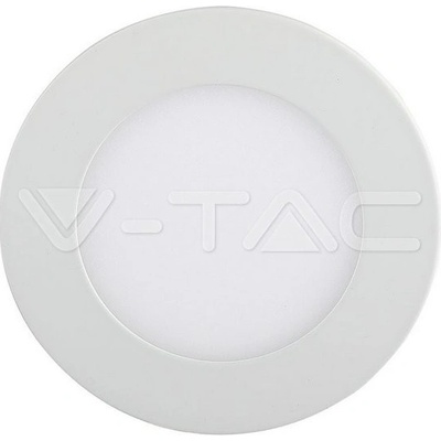 V-TAC 4857 12W LED Premium Panel Downlight - Round Warm White, VT-1207