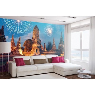 Dimex MA-5-1159 Samolepicí vliesová fototapeta na zeď Exotický nový rok rozměry 375 x 250 cm